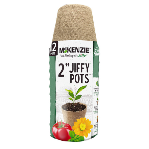 Pot biodégradable Jiffy 2" - paquet de 12