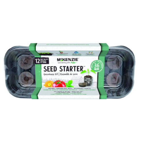 Mini serre avec 12 pastilles Jiffy