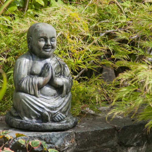 Bouddha yoga - Namaste -  CAST ART STUDIOS