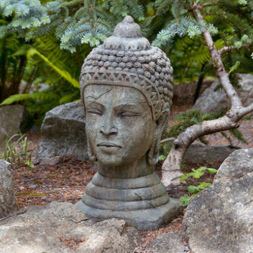 Tête de Bouddah -  CAST ART STUDIOS