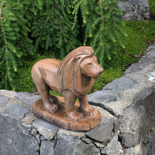 Statue Lion Zaiden - CAST ART STUDIOS