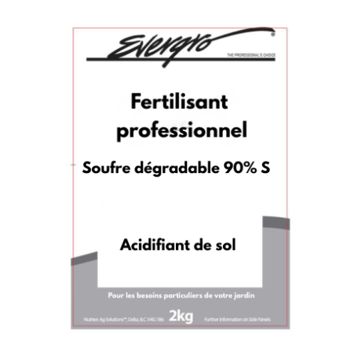 Soufre dégradable 90% - Evergro - 2kg