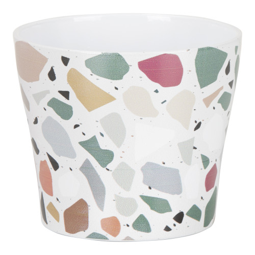 Cache Pot en céramique Terrazo - 13cm
