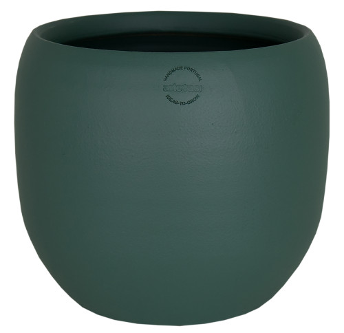 Cache pot en céramique Cibele - Vert - 39cm