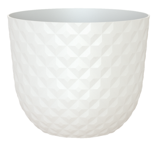 Pot en plastique HAVANA - Tropical Granite percé - 40cm