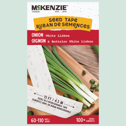 Oignon à botteler 'White Lisbon' - Semences en ruban