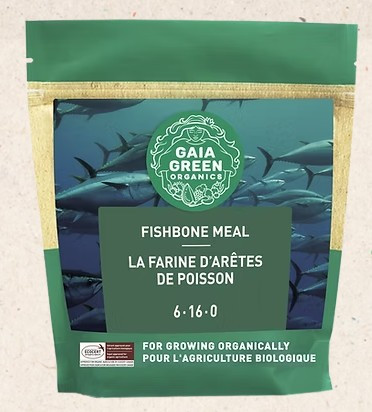 Engrais BIO Gaia Green - Farine d'arêtes de poisson - 6-16-0