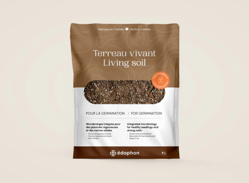 Terreau vivant pour germination Édaphon