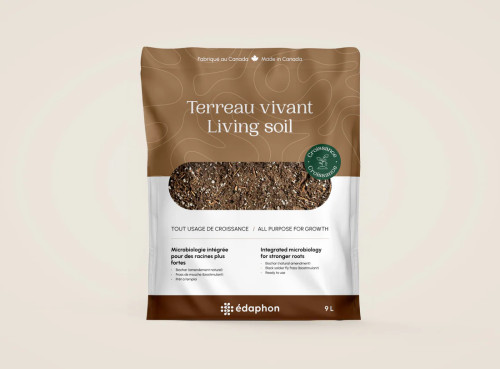 Terreau vivant tout-usage Édaphon - 56L