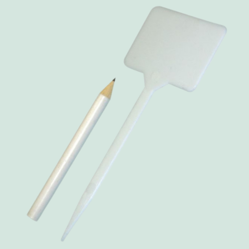 Plaquette pour identification des plantes - paquet de 10