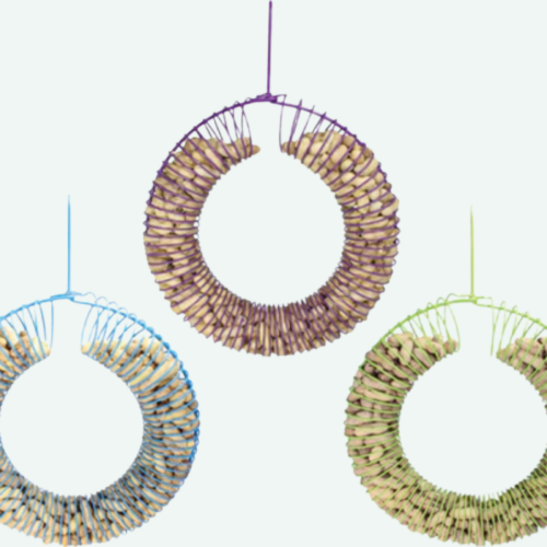 Mangeoire pour arachides rond