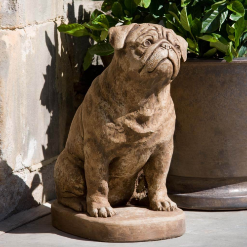 Statue ' Chien Mugsy' - A-374