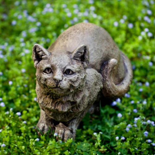 Statue 'Chat Patience' - A - 484