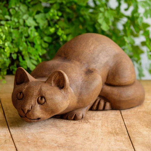 Statue 'Chat Folk Art' - A - 655