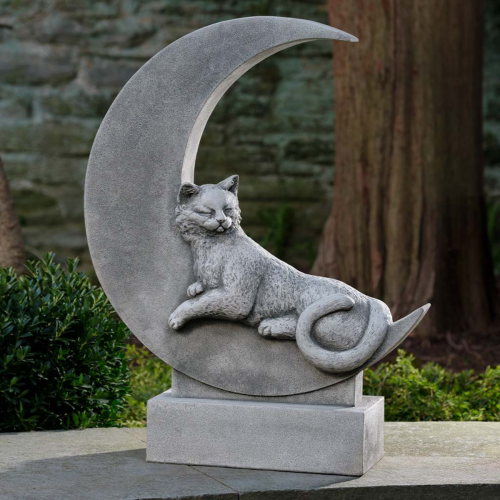 Statue 'Chat sur la lune' - A - 668