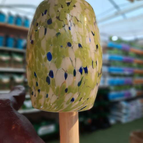 Carillon en verre- Vert et bleu