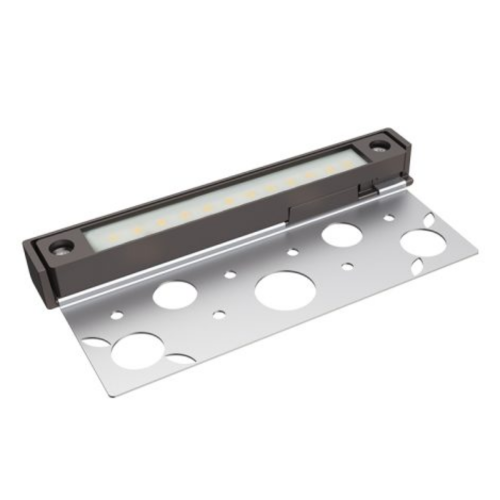 Luminaire en aluminium pour muret - 7po - 2W