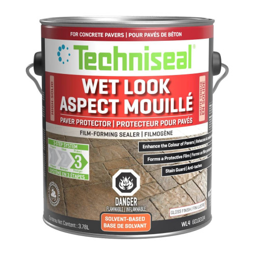 Techniseal - WL4 - Scellant Pour pavés | Aspect mouillé