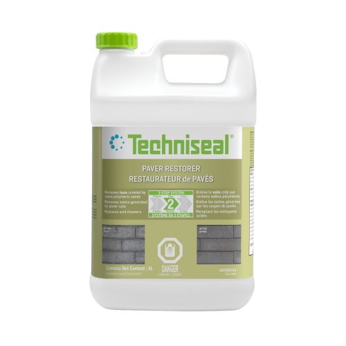 Techniseal - Nettoyant restaurateur pour pavés - 4L