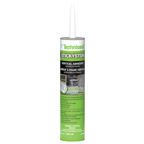 Techniseal - StickyStone | Adhésif Vertical pour Aménagements Extérieurs - 300ml