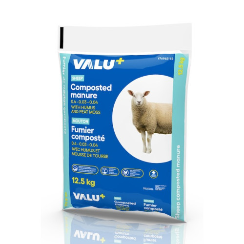 Fumier de mouton composté - 30L