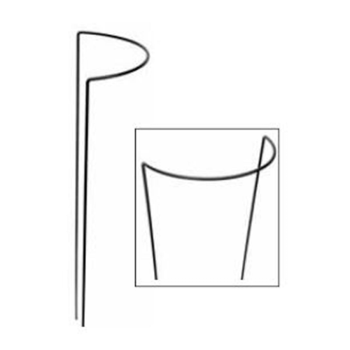 Tuteur Demi-Cercle 46" - Noir