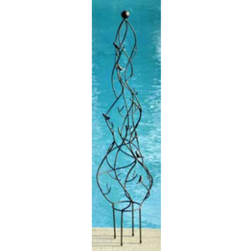 Obelisque vigne Oiseaux - 48"