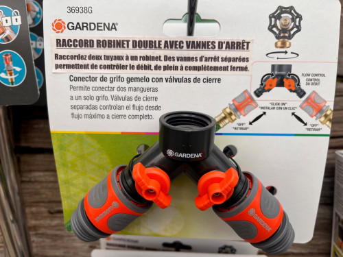 Raccord 2 sorties 36938G - Gardena