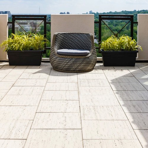 Dalle Travertina Brut 20 x 20 | 20 x 10