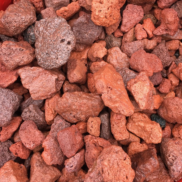 Pierres Volcaniques Décoratives - Galets Pour Aménagement Paysager, Aquariums, Pots De Fleurs - 100g