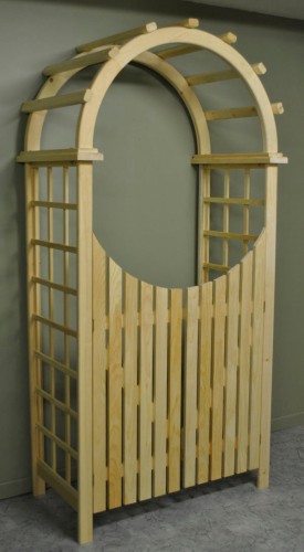 Tonnelle en pin - LES CREATIONS PIN D'ARTS
